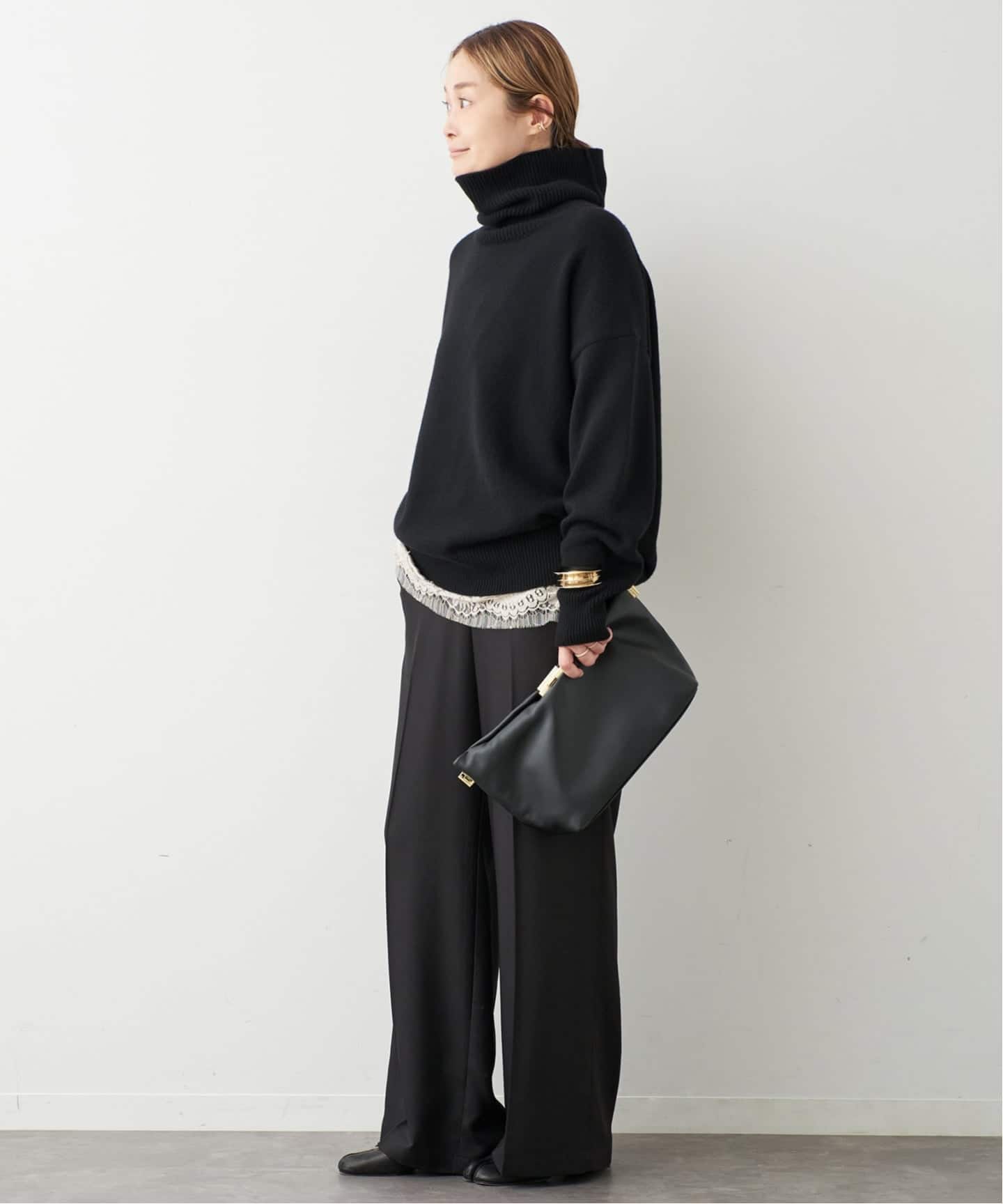 ミドルゲージタートル（ニット／セーター）｜Deuxieme Classe