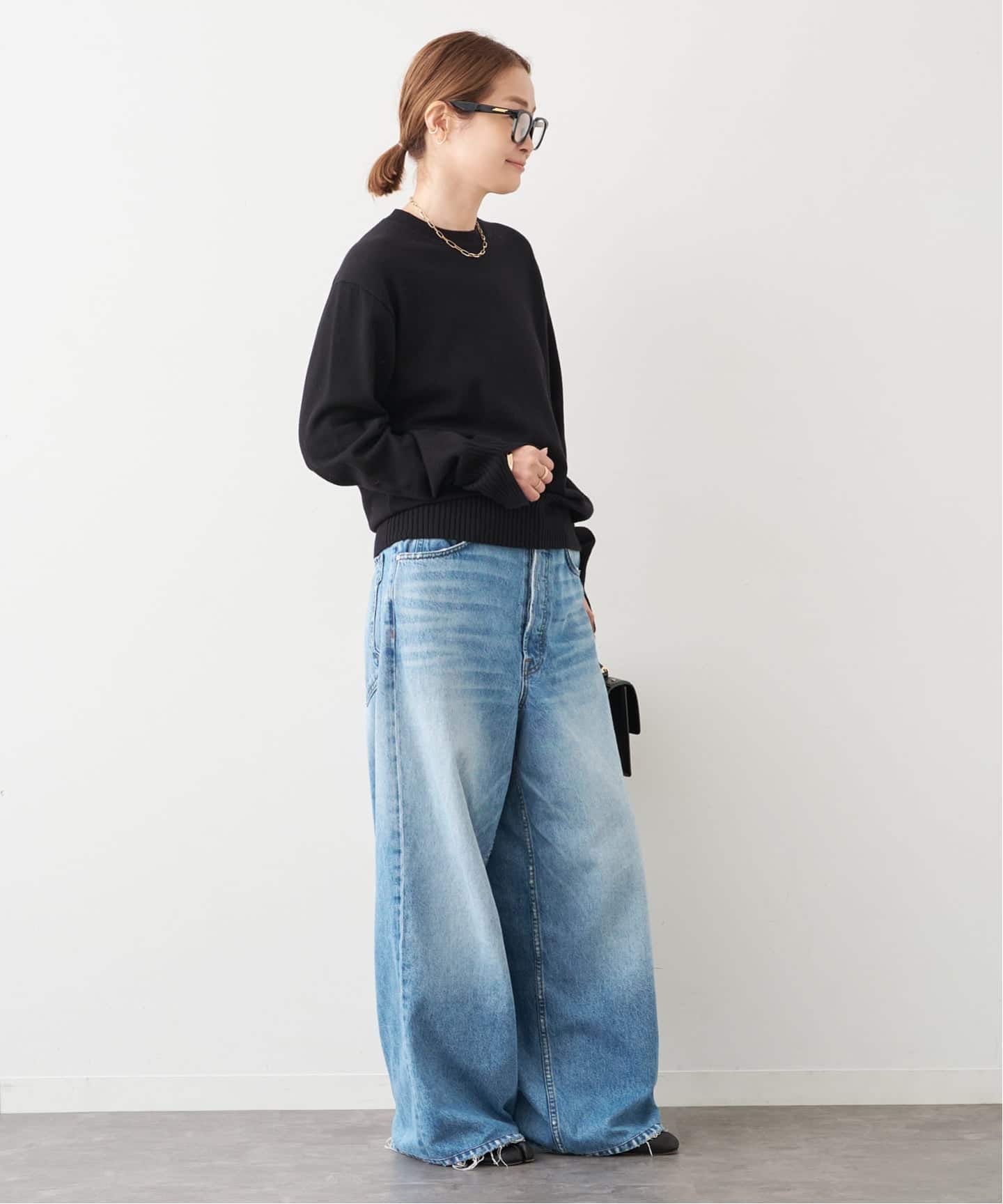 CINOH/チノ 】MIX KNIT（ニット／セーター）｜Deuxieme Classe