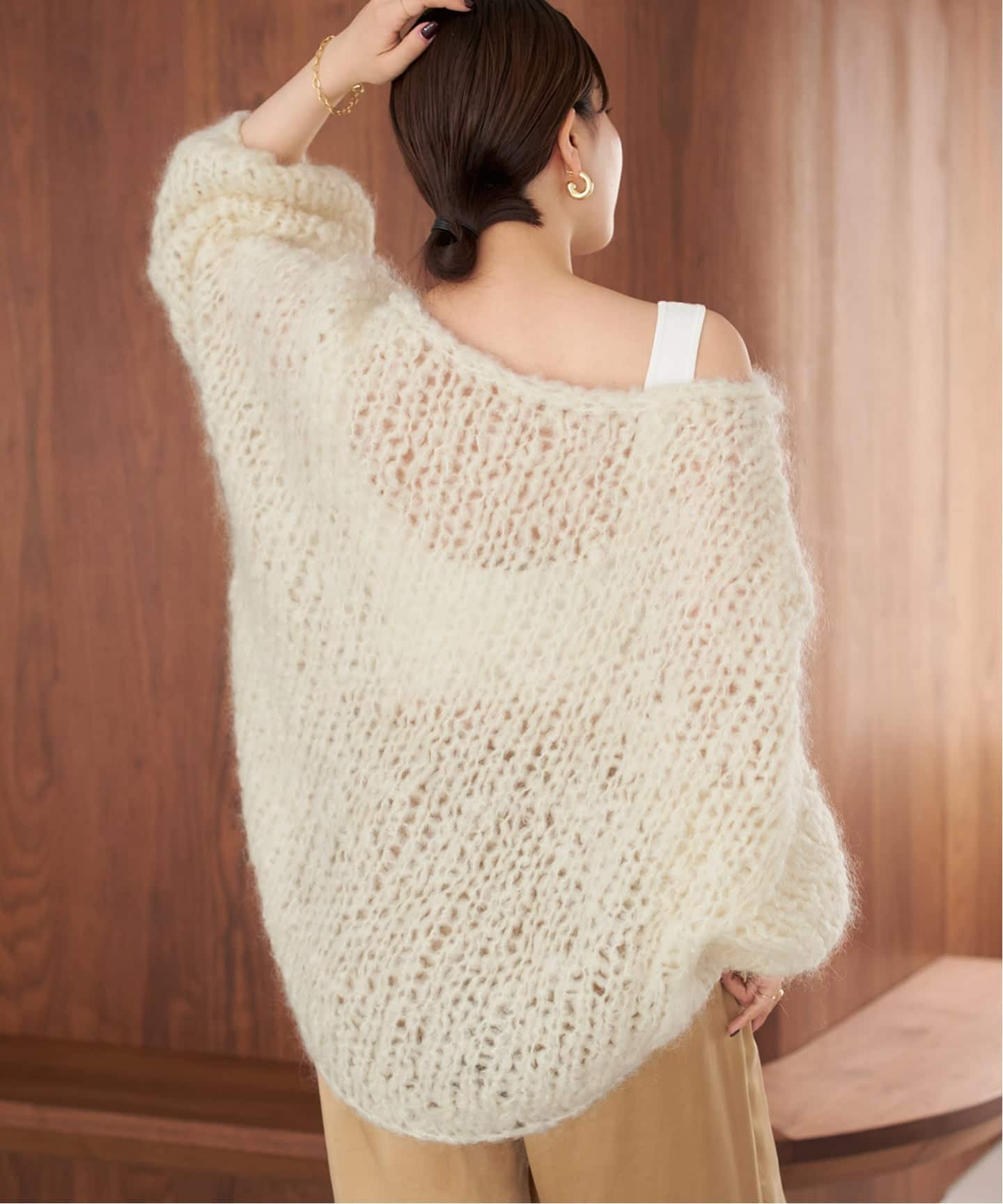 追加》HAND KNIT ジャンボタム プルオーバー（ニット／セーター