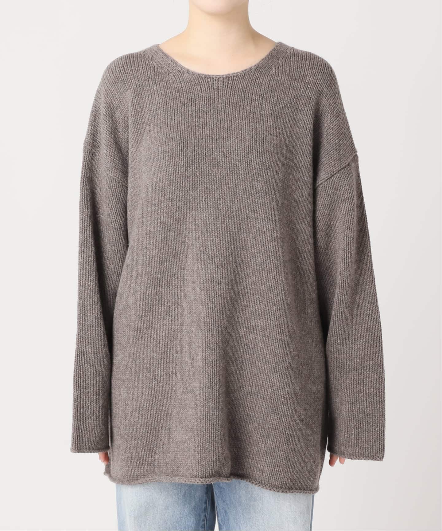 追加》WOOL CASHMERE SOFT TUNIC ニット（ニット／セーター）｜Plage