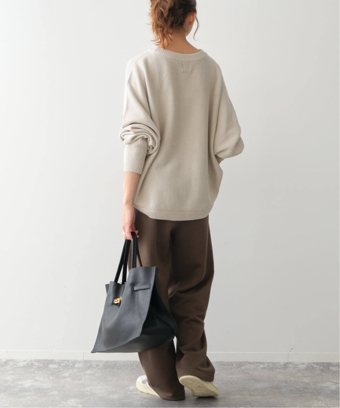 WEB限定 / 追加》 バルキーヤーンドルマンロングリブニット（ニット