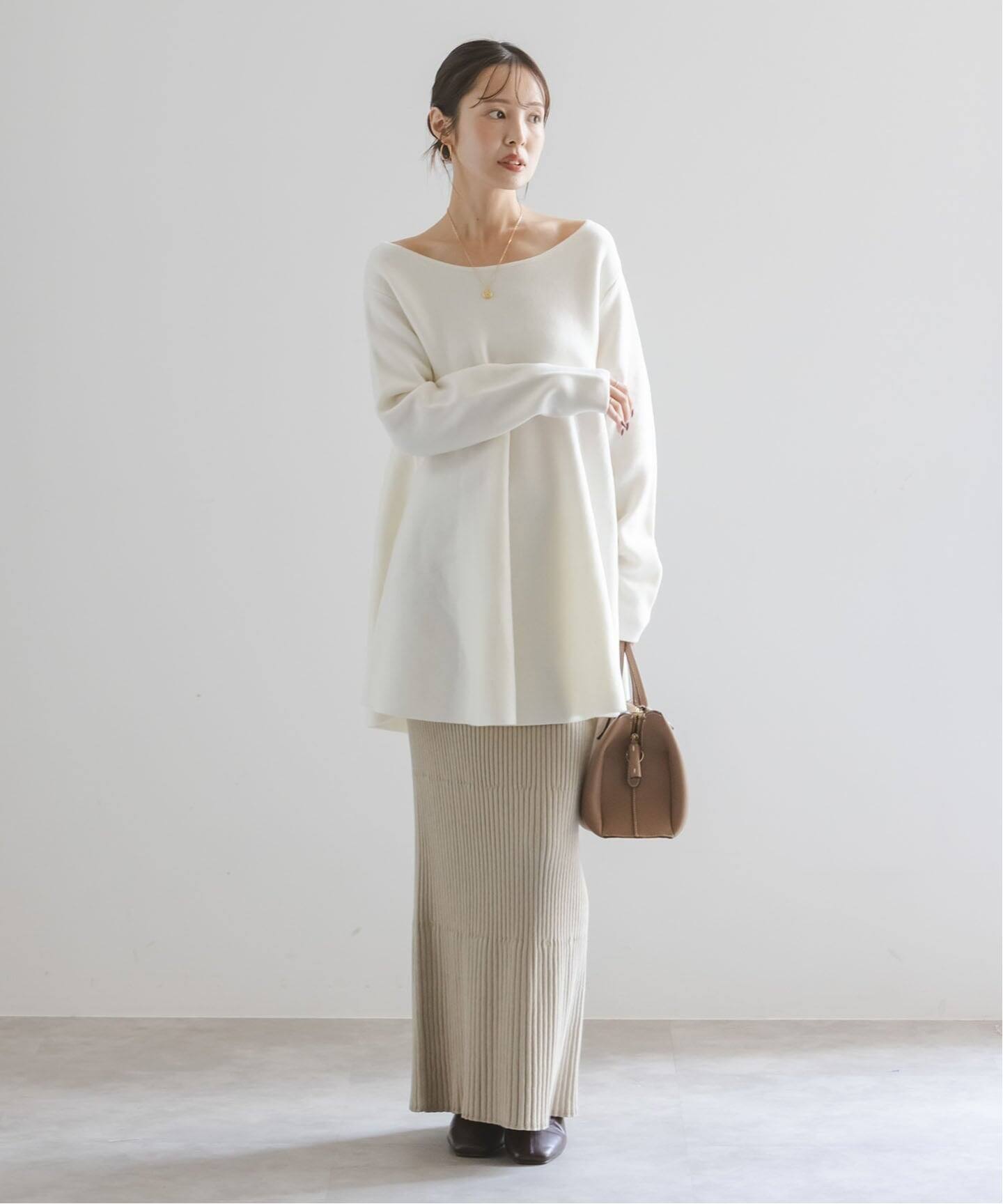 テントライン フレアニット（ニット／セーター）｜NOBLE（ノーブル）の