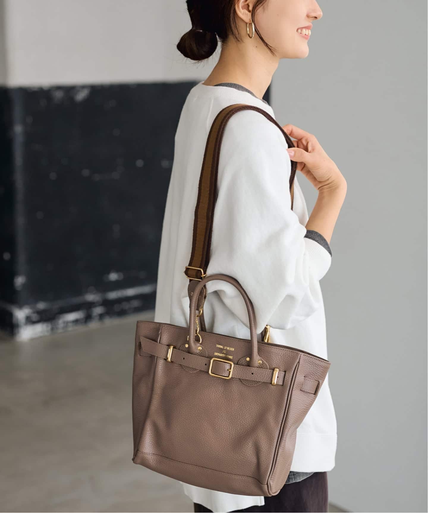 ≪追加≫YOUNG&OLSEN 別注ストラップ付きベルトバッグ（ショルダー