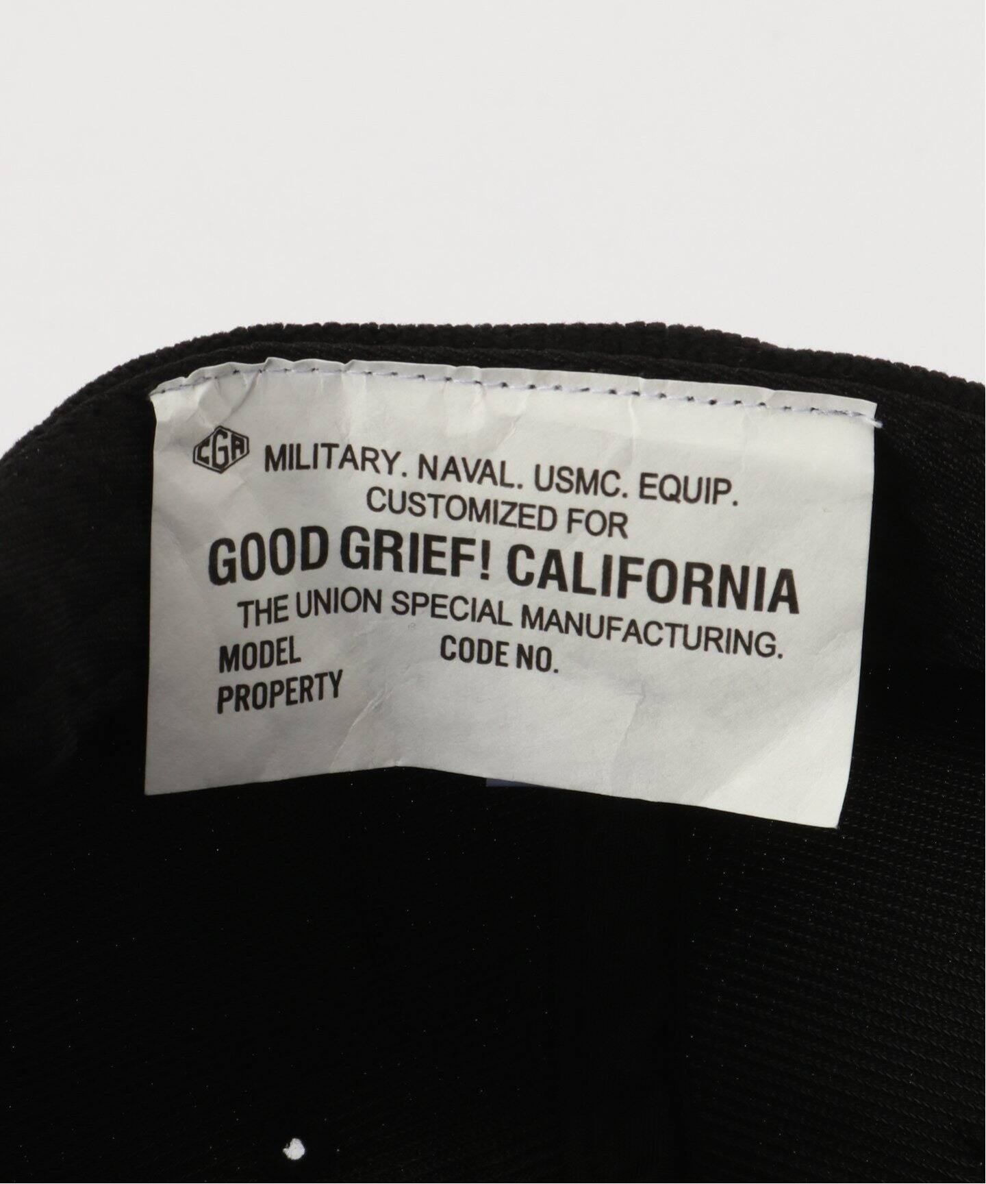 GOOD GRIEF!/グッド グリーフ】 CORDUROY PCH CAP（キャップ）｜L
