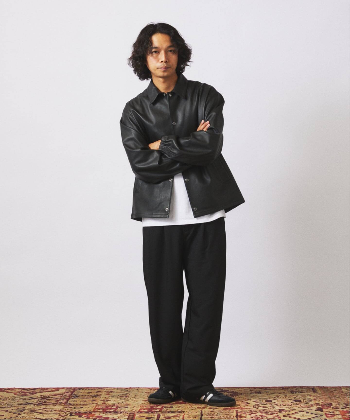 ラムレザー ジャーナルスタンダード／ラムレザーコーチジャケット