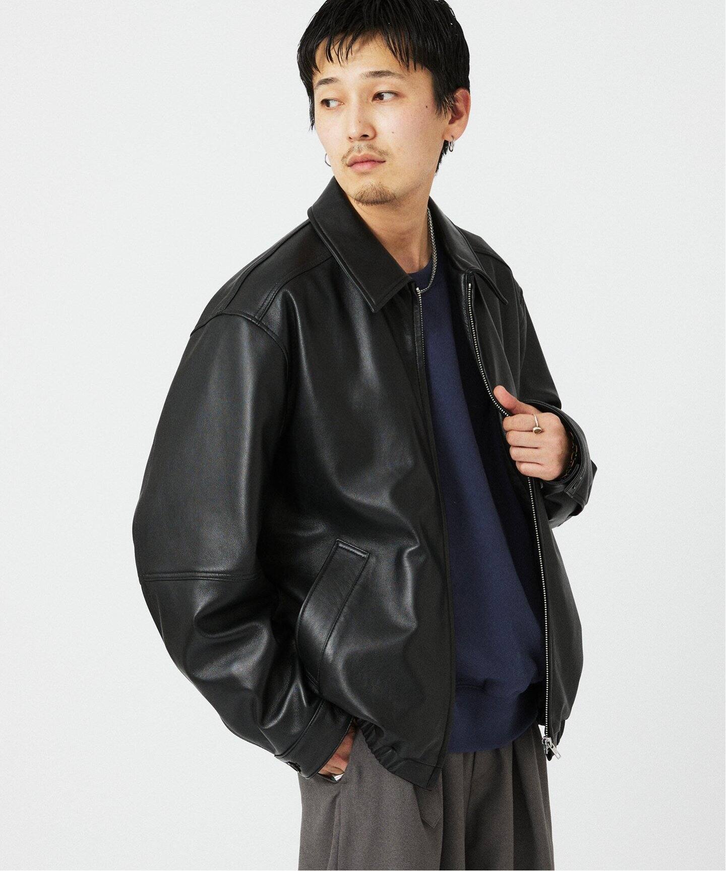 SKOOKUM / スクーカム 別注 シープレザー ジップジャケット（レザー