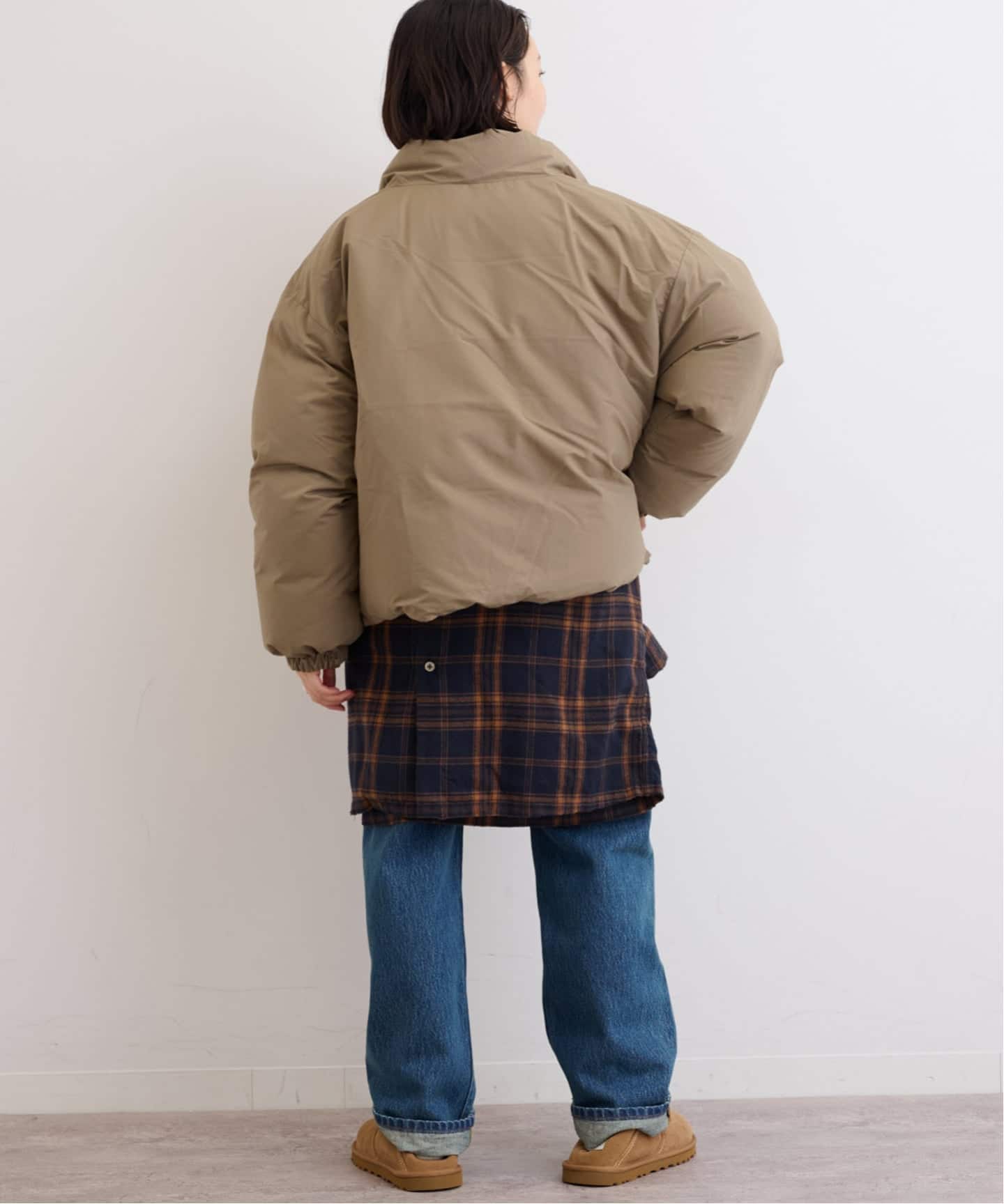 別注【TRADITIONAL WEATHERWEAR】HASELEY：リバーシブルダウン