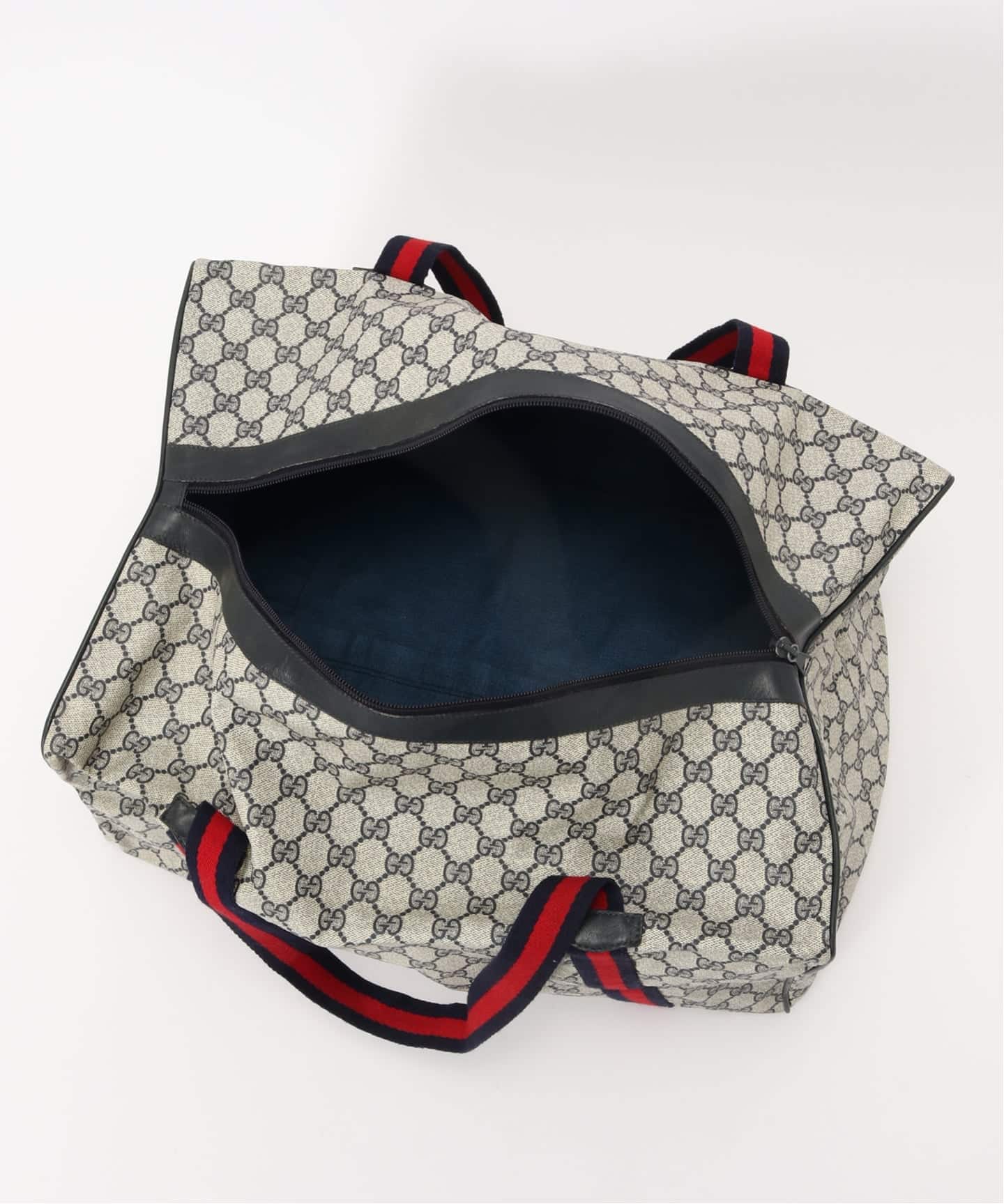 VINTAGE GUCCI/グッチ】ボストンバッグ gg web（ボストンバッグ