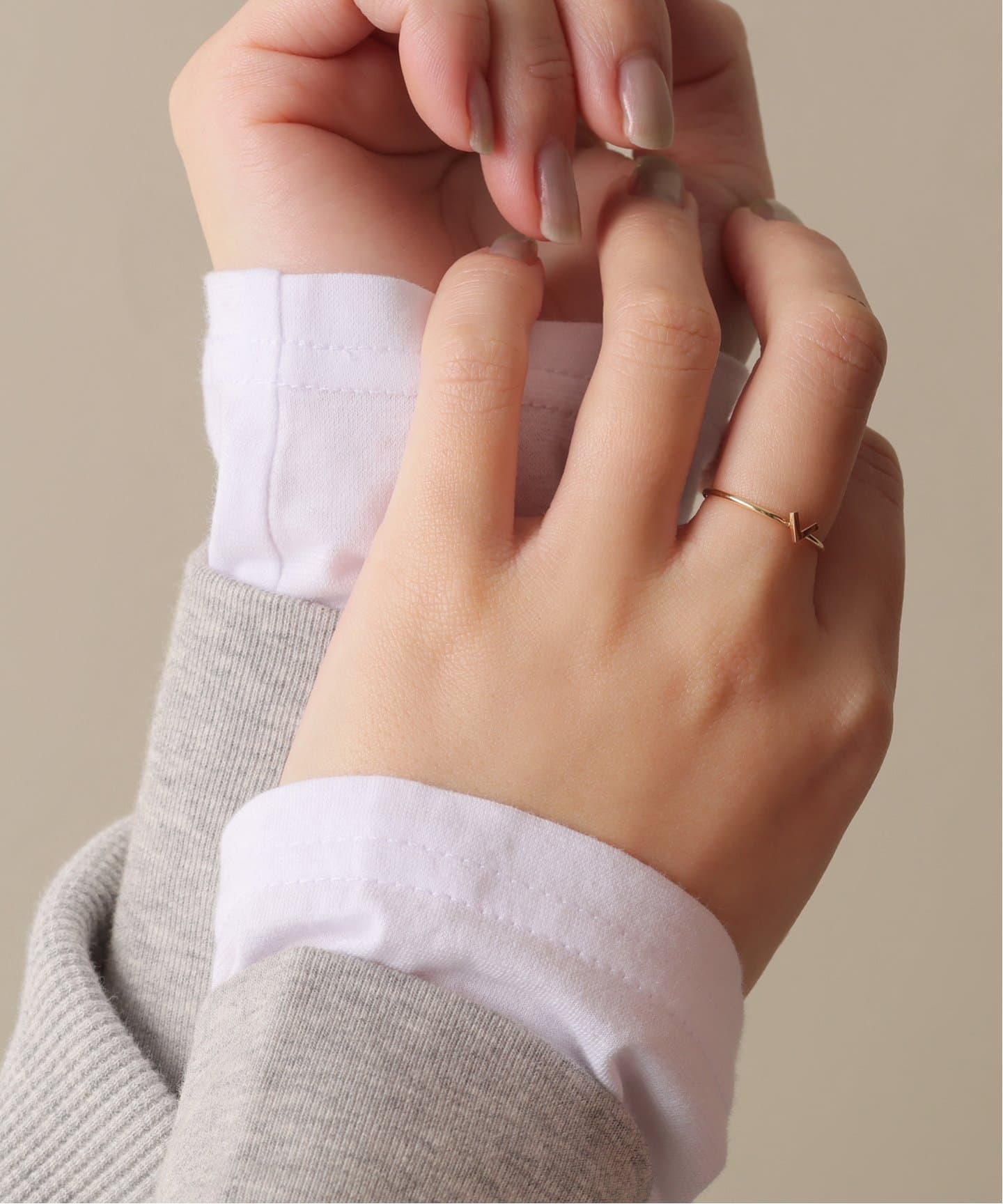 WEB限定》Vラインリング K10（リング）｜Lilas（リラ）の通販