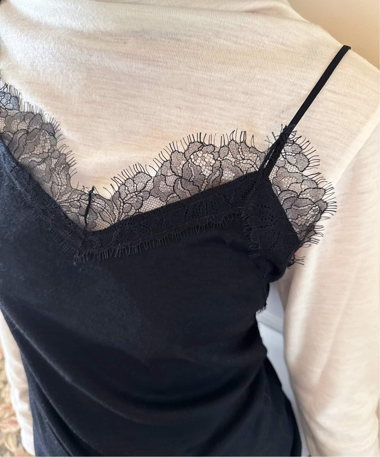 Superior Lace Camisole（Tシャツ／カットソー）｜EDIT.FOR LULU