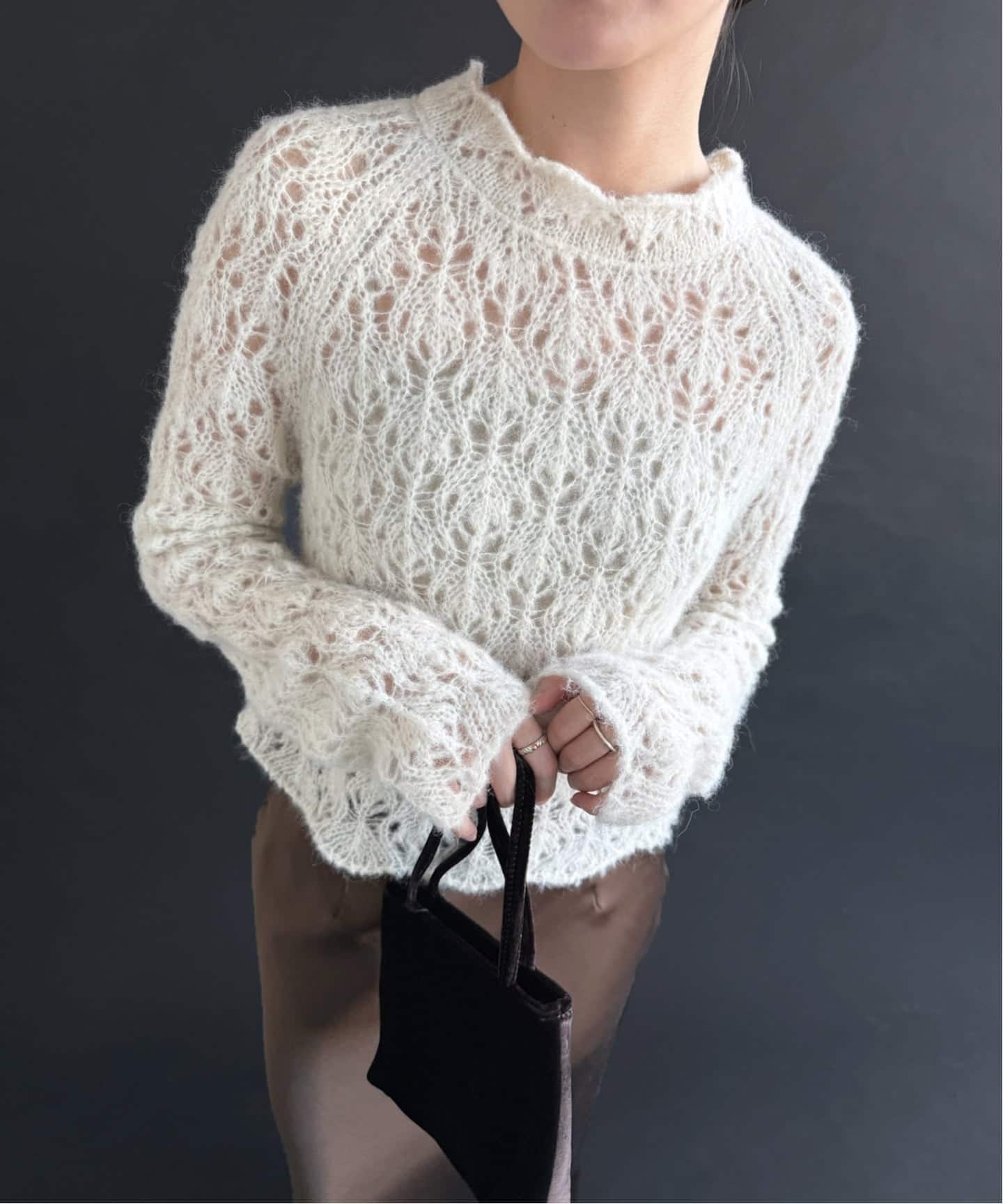 AYNI/アイニ】シアーニット（ニット／セーター）｜EDIT.FOR LULU