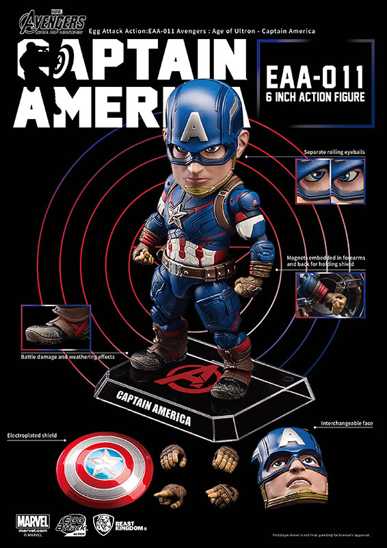Egg Attack Action Avengers: Age of Ultron キャプテン・アメリカ