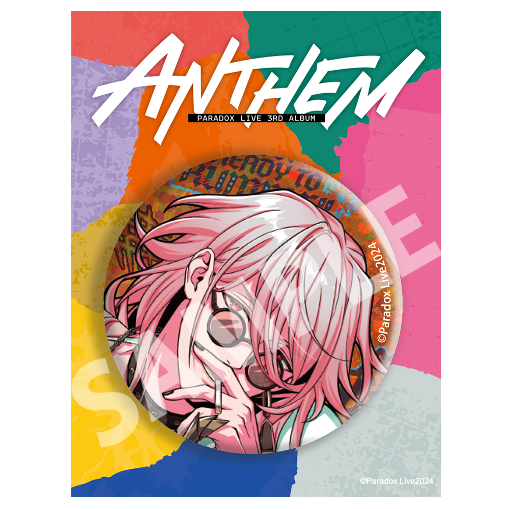 Paradox Live BIG缶バッジ ANTHEM 甲斐田 紫音【アニメタイムズSTORE】