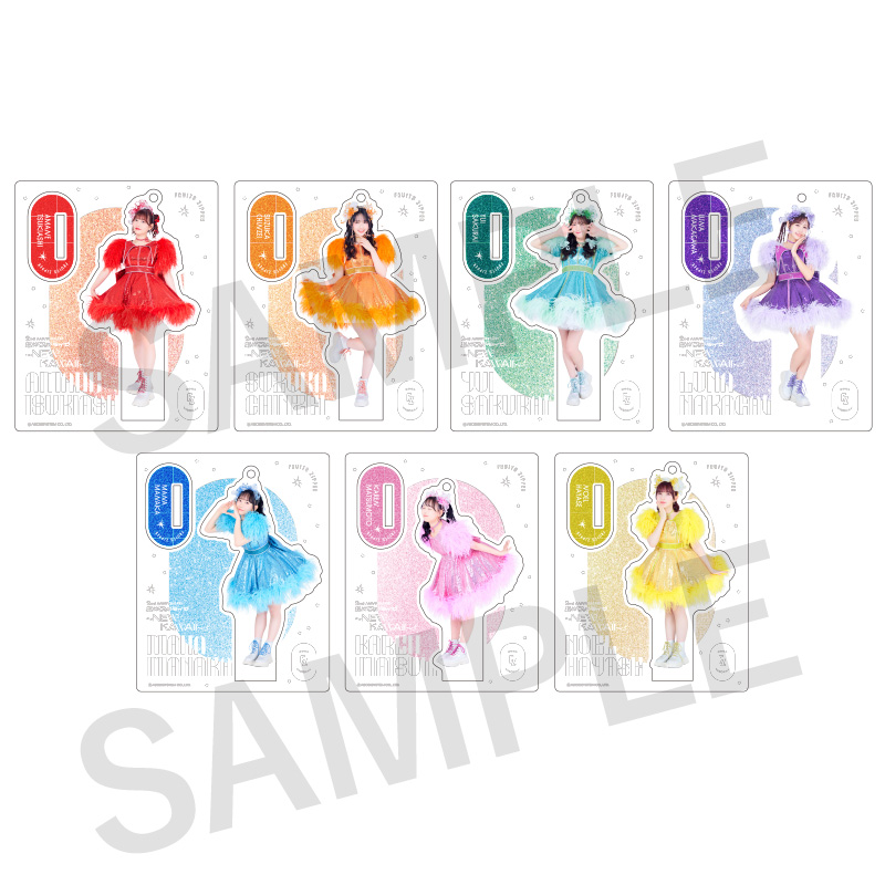 復刻/FC限定】FRUITS ZIPPERメンバー別アクスタ-BUDOKAN edition-（全7