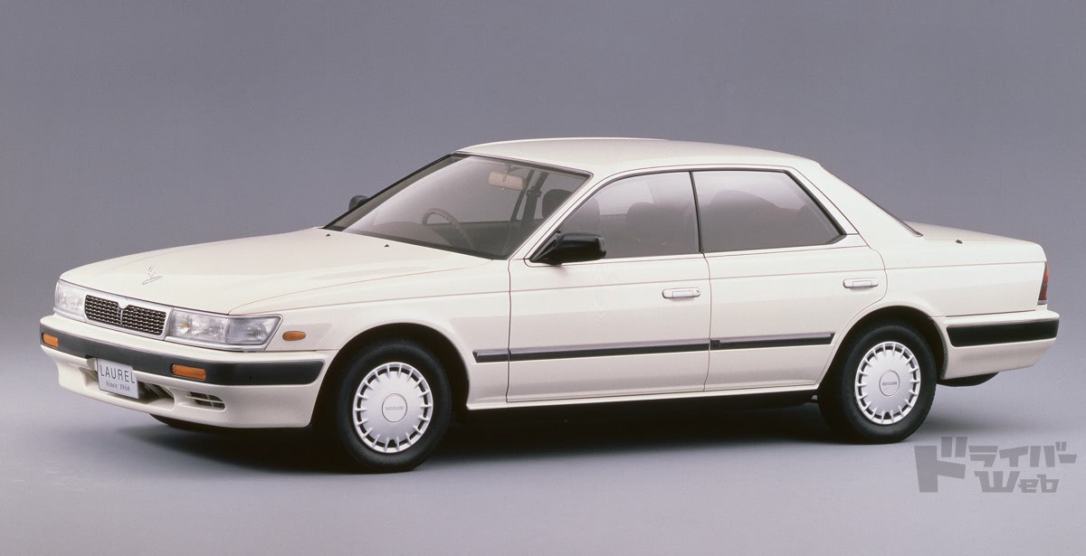 LAX ラックス 日産 ローレル メダリスト 1989年 グリニッシュシルバー