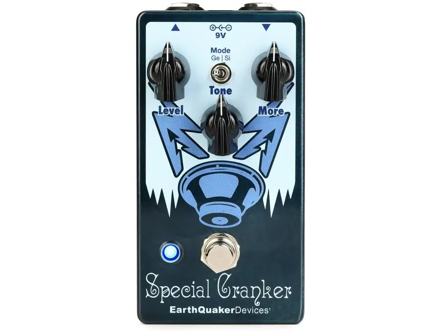 EarthQuaker Devices Special Cranker Overdrive Pedal - Blue Steel