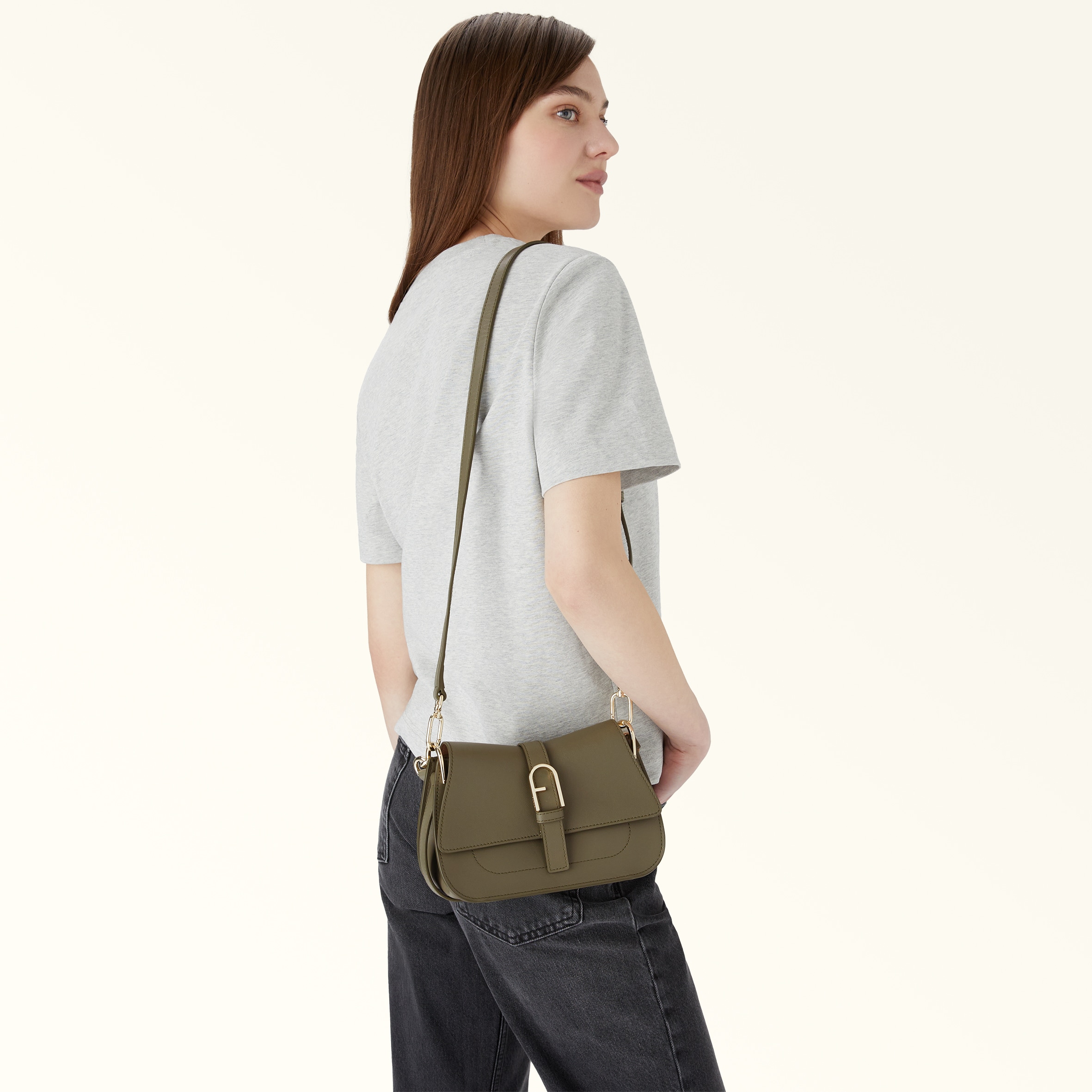 Top Handle MINI SAGE Furla Flow | Furla US