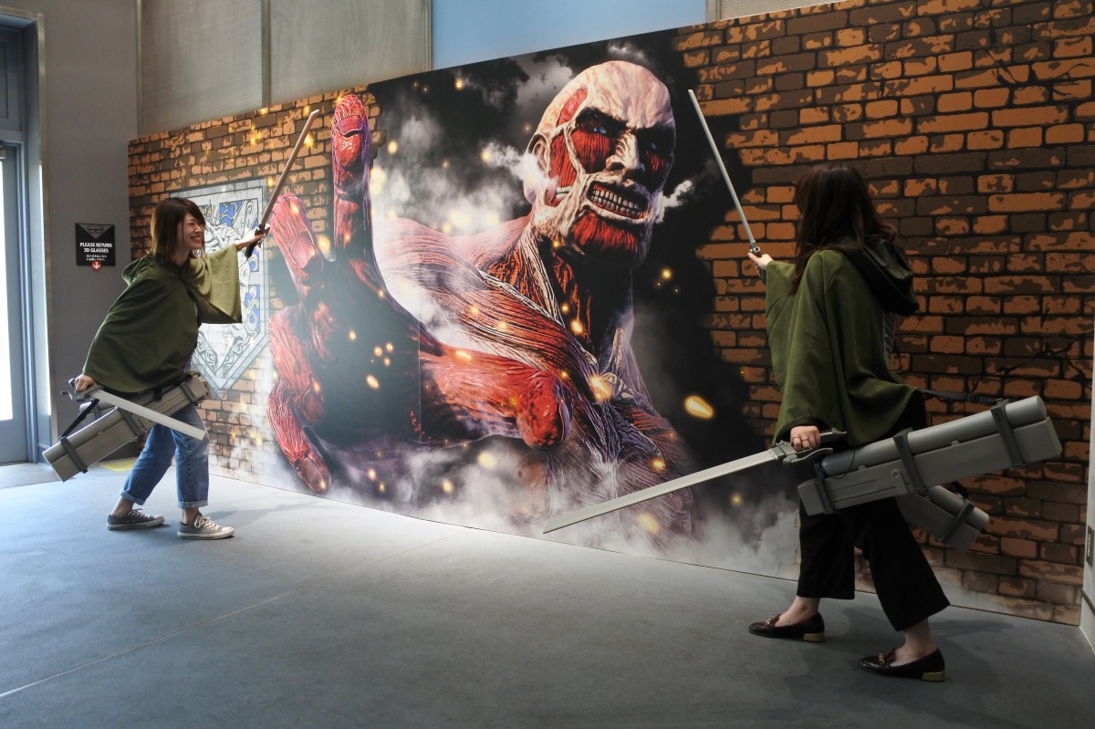 立体機動装置を購入した人のみが撮影できるフォトスポット - 大阪ベイ