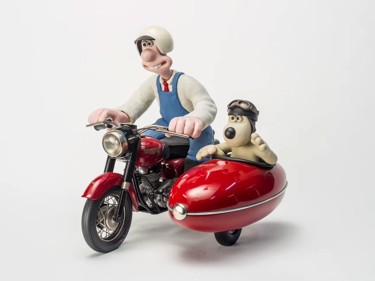 ウォレスとグルミット 危機一髪！」より「モーターバイクとサイドカー