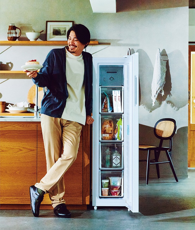 幅わずか36cm！ 業界ナンバーワンの薄さを誇る「アクア」の冷凍庫