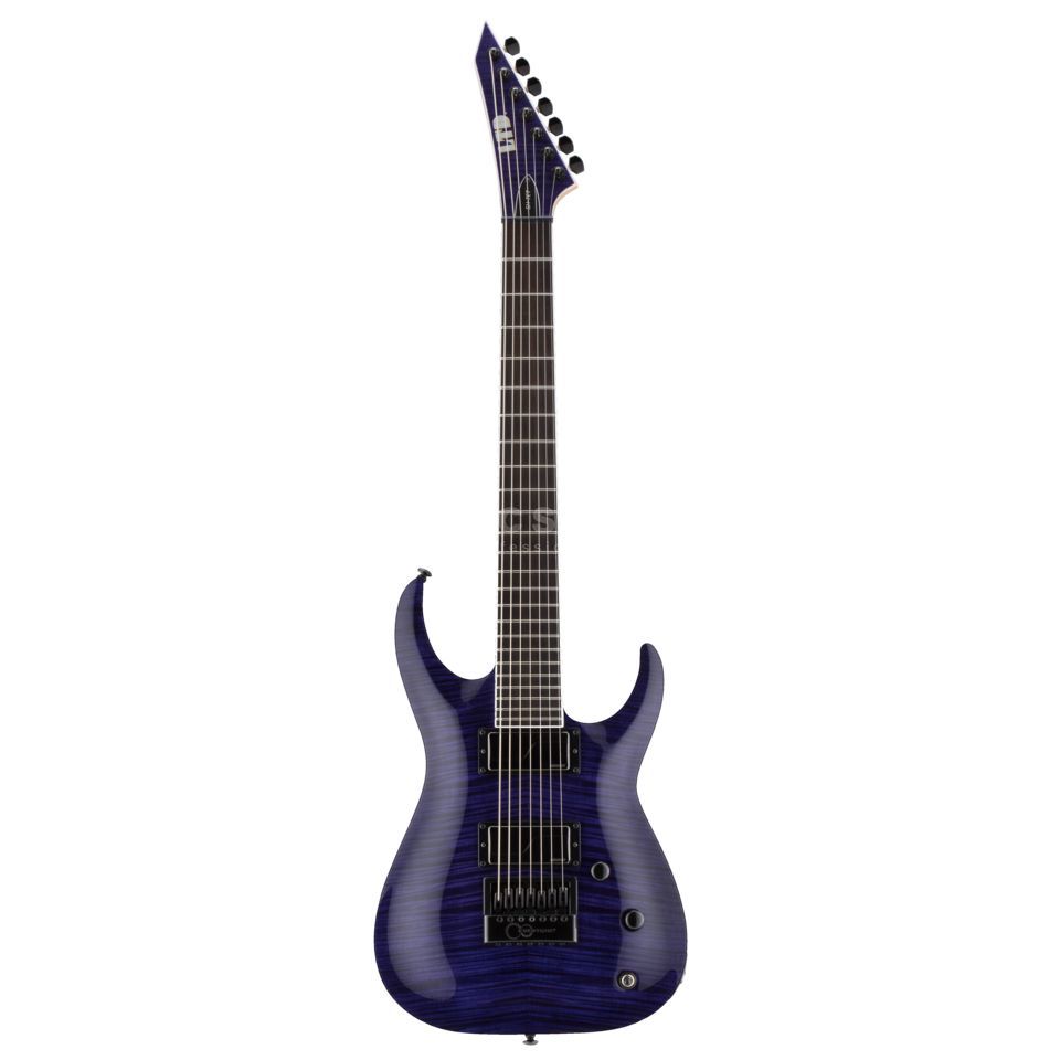 ESP LTD SH-7 Evertune See Thru Purple Brian 