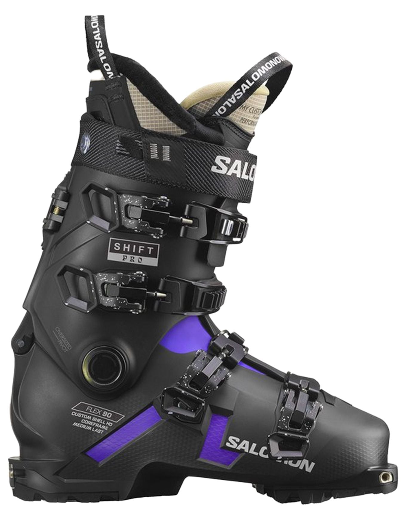Salomon Shift Pro 90 AT GW W Black/Ultra Violet Women's ski boots