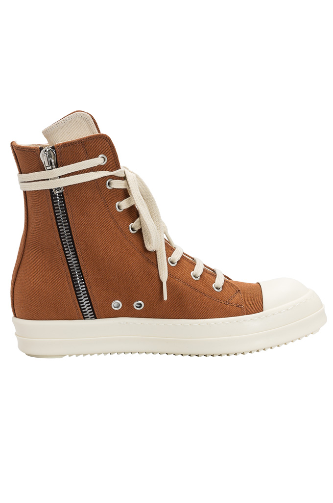 Rick Owens DRKSHDW Ramones - Orange/Milk/Milk 13oz Overdyed Denim