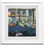 ヒロ・ヤマガタ「泥棒」シルクスクリーン :: 絵画買取・販売 - シバヤマ