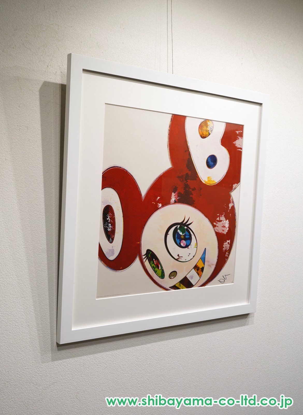 村上隆「And Then × 6 Red」オフセット・リトグラフ :: 絵画買取・販売