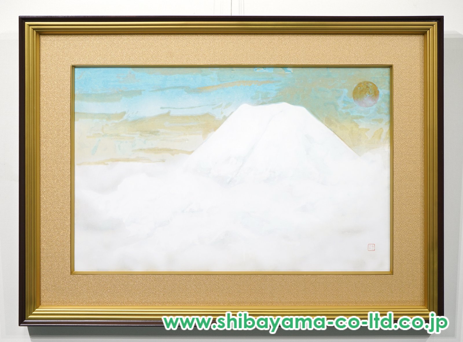 奥村土牛「聖」木版画 :: 絵画買取・販売 - シバヤマ