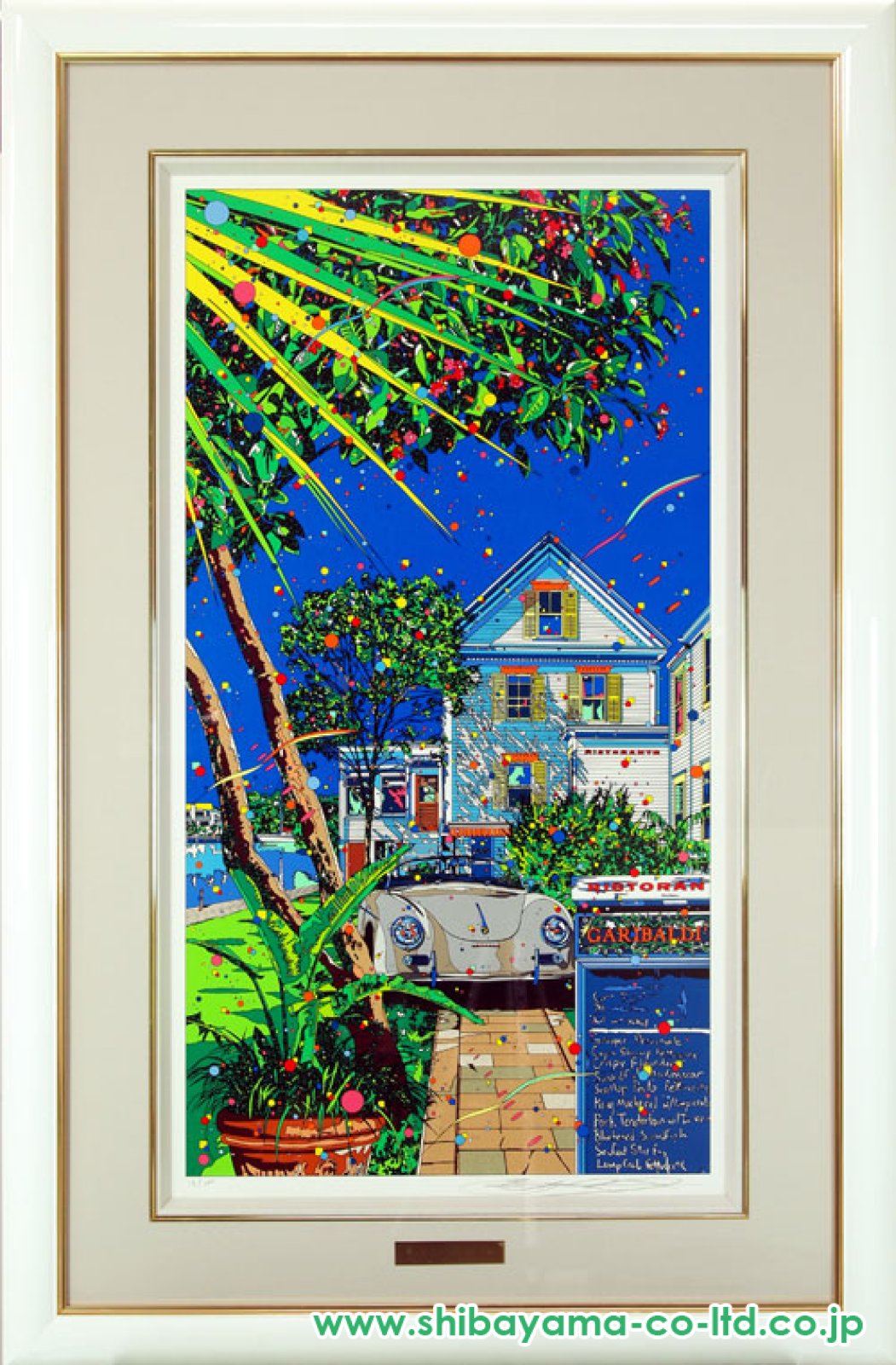 鈴木英人「ノーザンソング」シルクスクリーン :: 絵画買取・販売