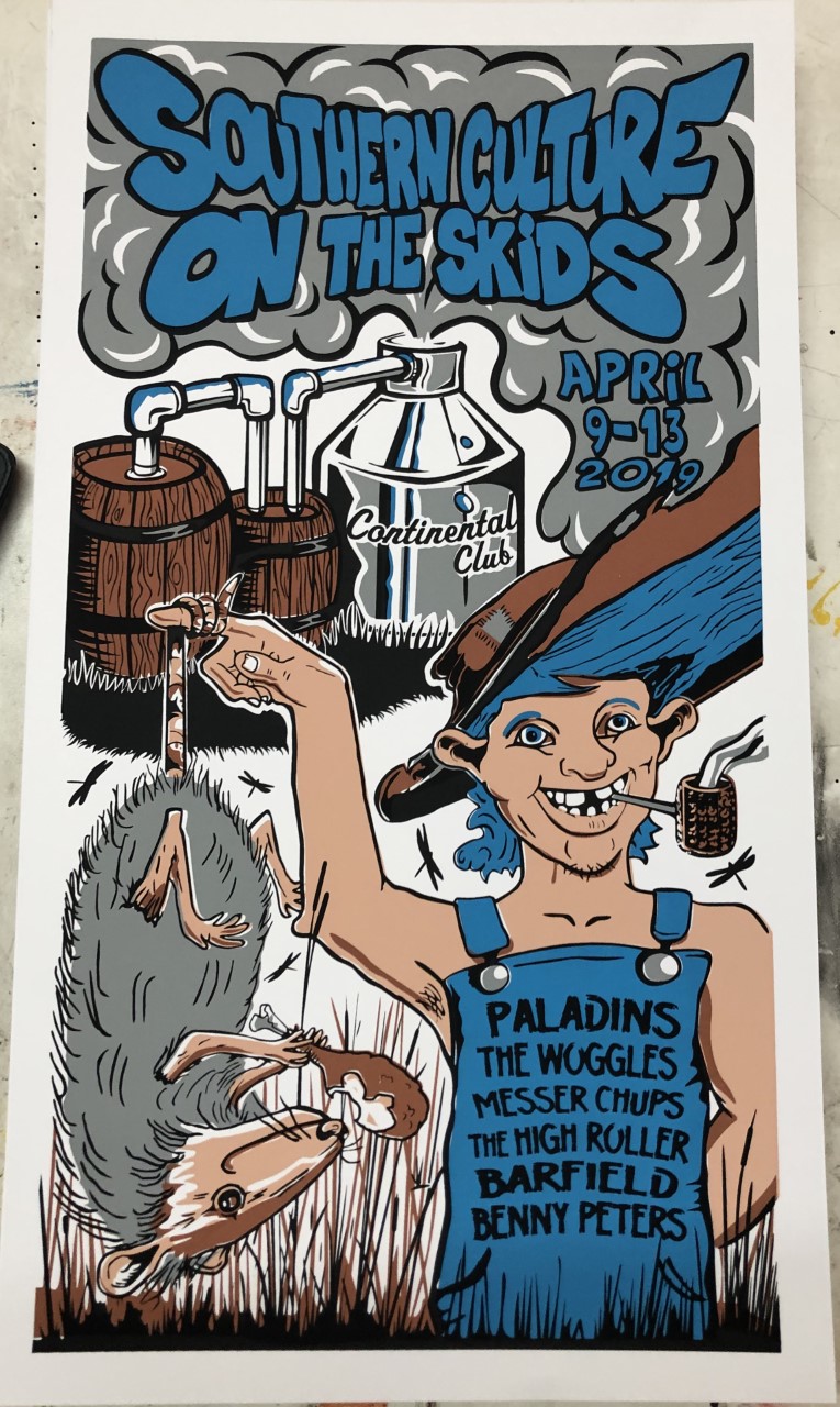 Southern Culture On The Skids Poster — The Continental Club