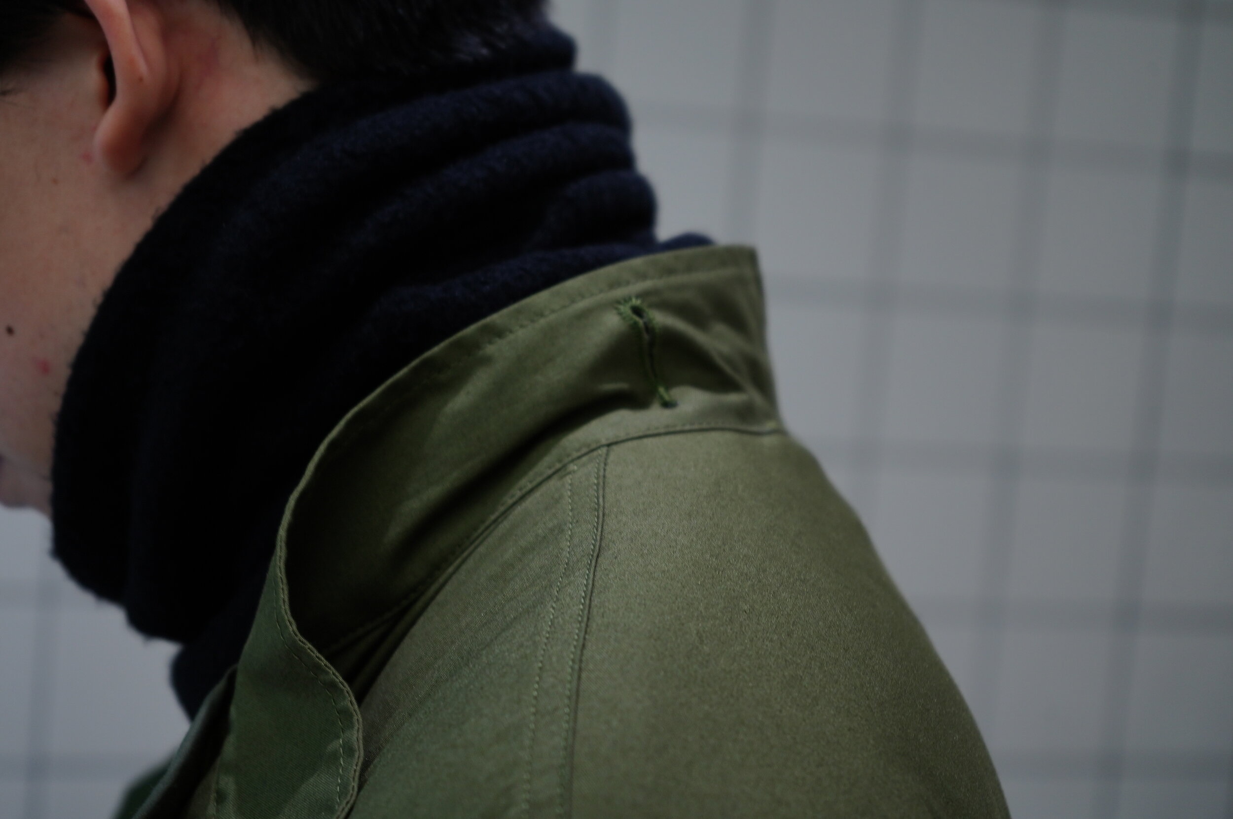 COMOLI シルクフリース ネックウォーマー — TF Blog