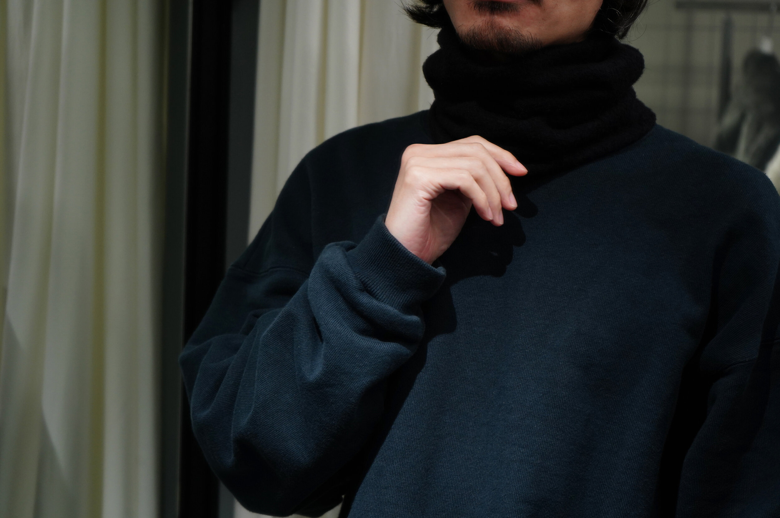 COMOLI シルクフリース ネックウォーマー — TF Blog