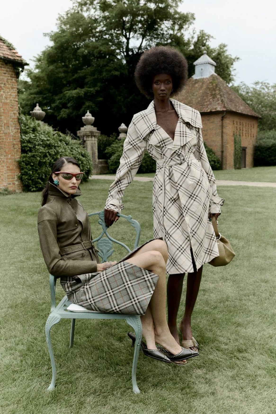 Bankable Burberry Lensed by Menelik Puryear for Vogue Arabia