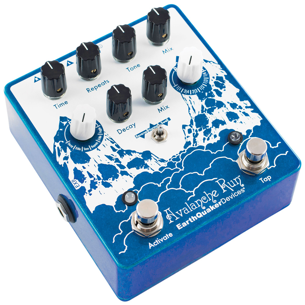 Avalanche Run™ Stereo Reverb & Delay with Tap Tempo — EarthQuaker