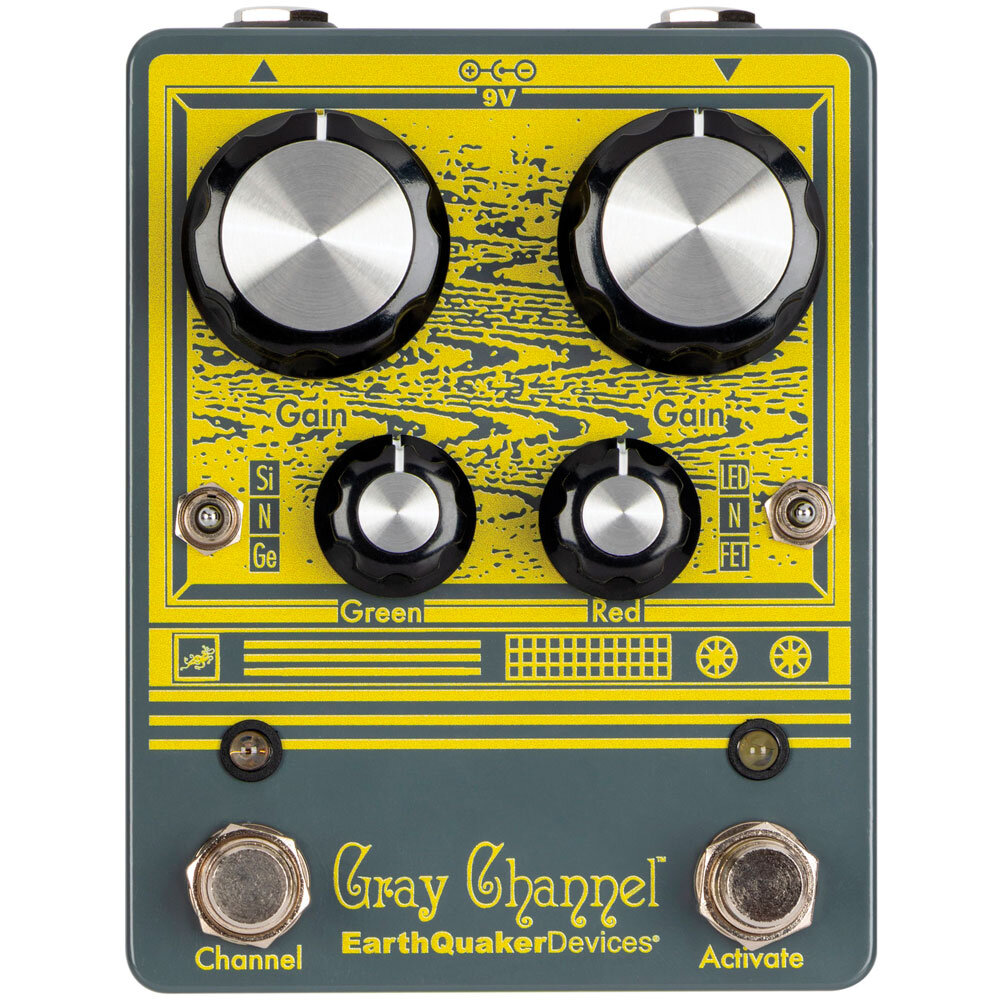 Gray Channel 2チャンネルオーバードライブ — EarthQuaker Devices