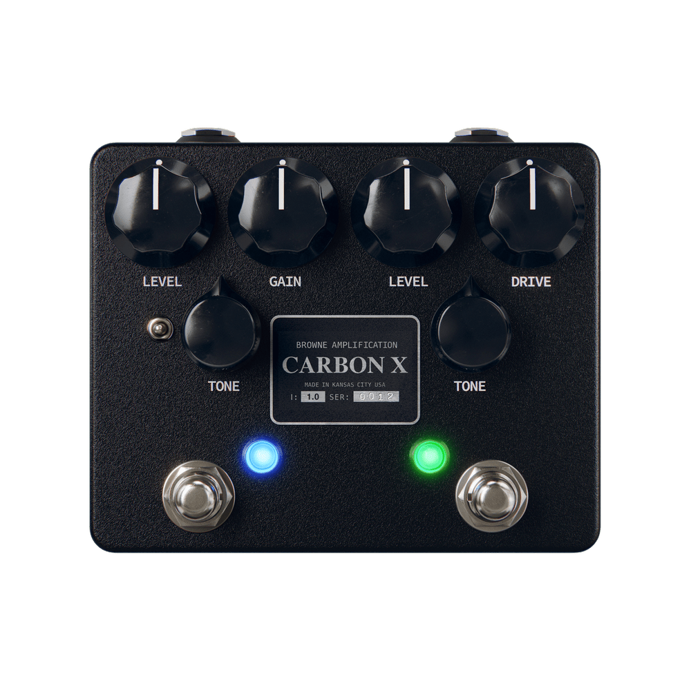 Carbon X Dual Overdrive — Browne Amplification