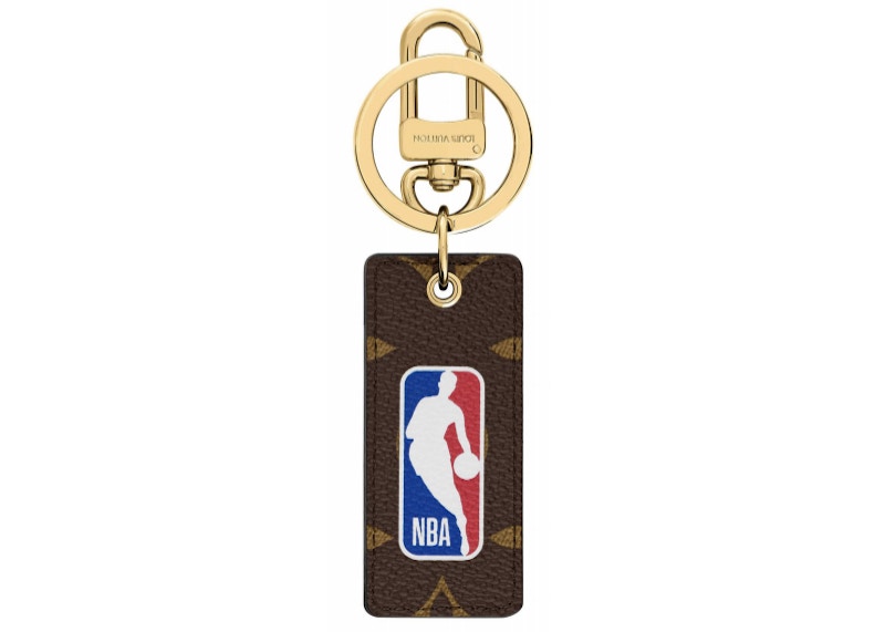 Louis Vuitton x NBA Letters Tab Key Holder & Bag Charm Monogram