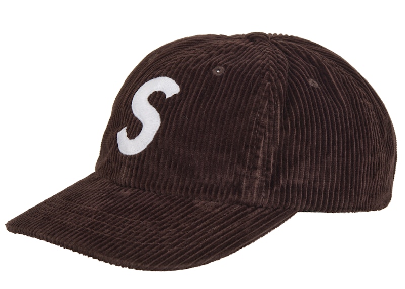 Supreme Corduroy S Logo 6 Panel (FW24) Dark Brown - FW24 - US