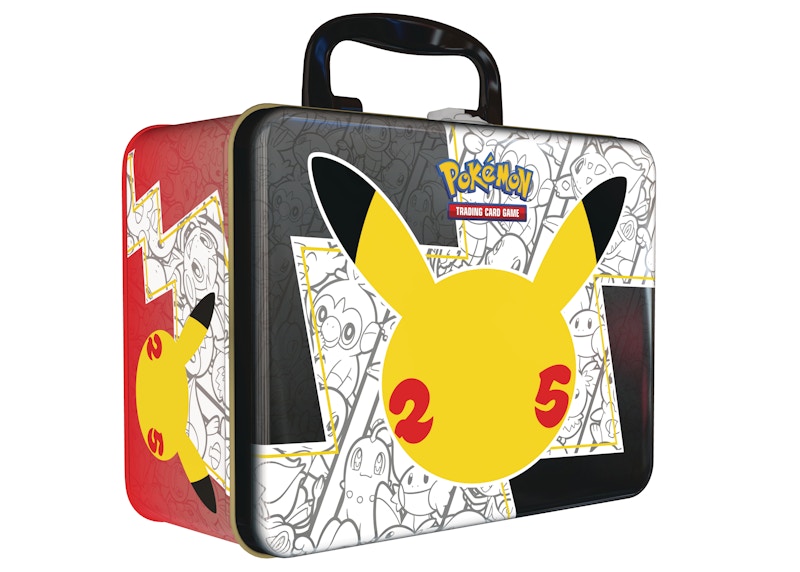 Pokémon TCG 25th Anniversary Celebrations Collector Chest Tin - GB