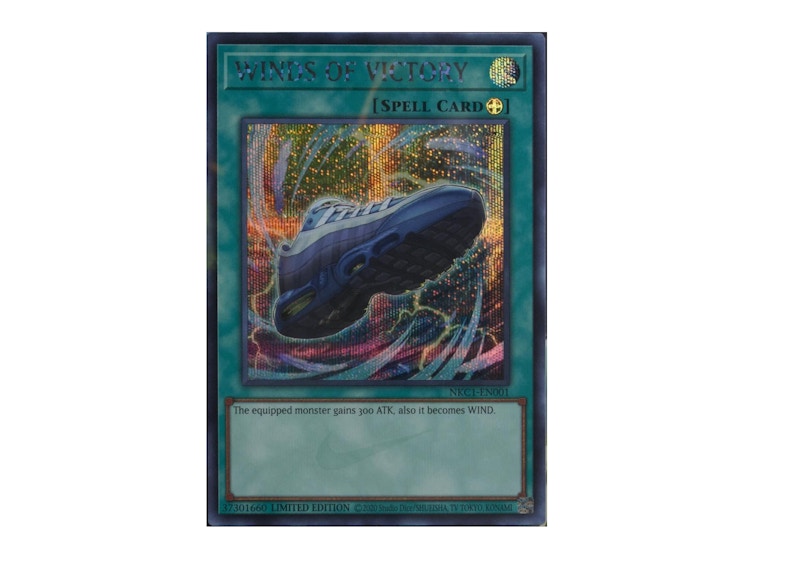 Yu-Gi-Oh x Nike Winds of Victory Air Max Muscle 95 Spell Card