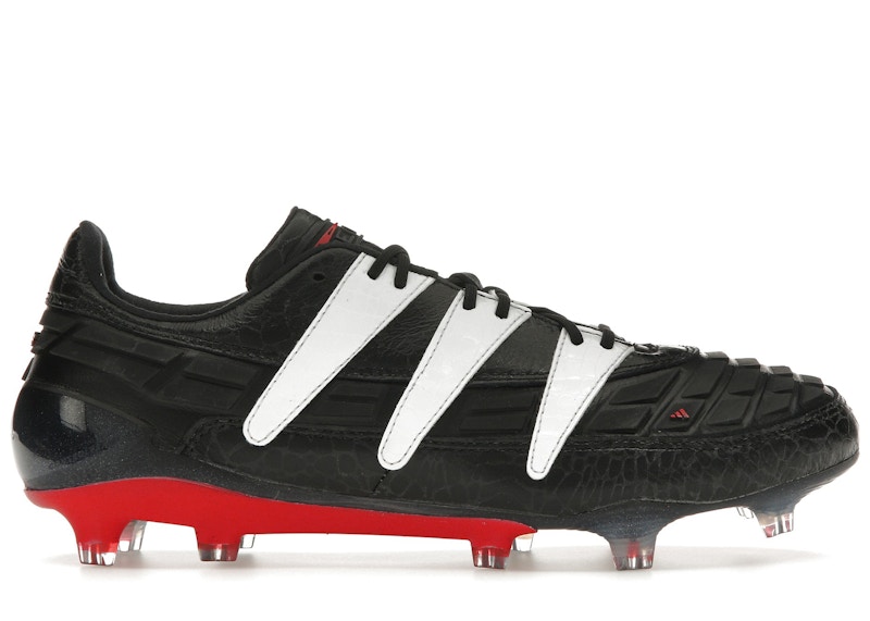 adidas Predator 94 FG Limited Edition Black Vivid Red Men's
