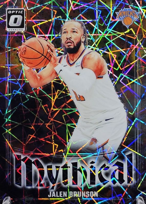 Jalen Brunson 2024 Optic #9 Mythical /(SSP) Price Guide - Sports
