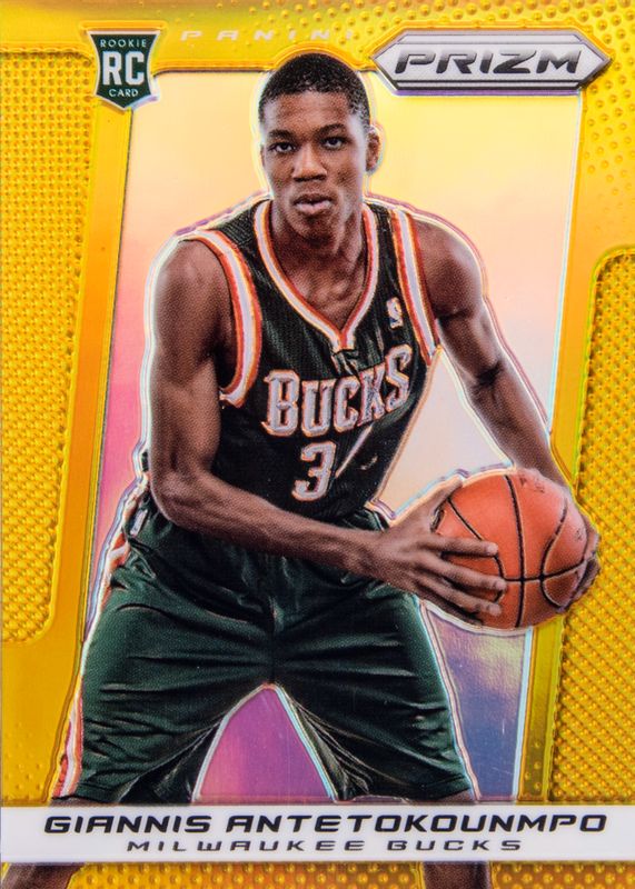 Giannis Antetokounmpo 2013 Prizm #290 Gold /10 Price Guide