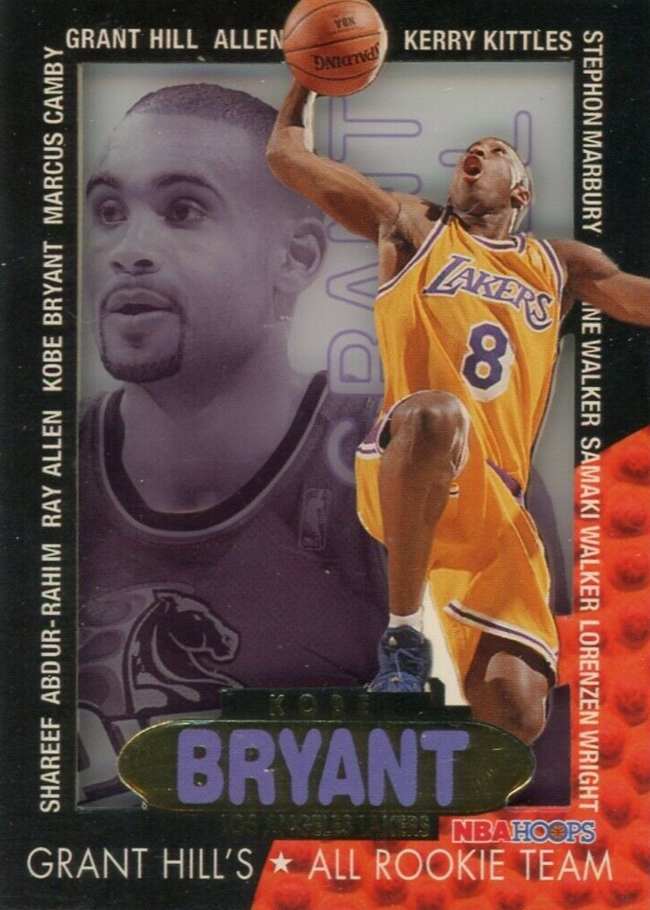 Kobe Bryant 1996 Hoops #3 Grant Hill's All-Rookie Team Price Guide