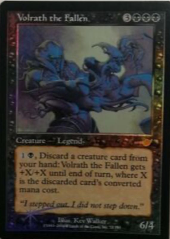 Volrath the Fallen 2000 Nemesis #75 Foil Price Guide - Sports Card