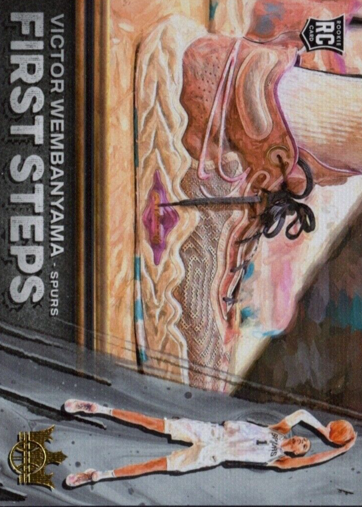 Victor Wembanyama 2023 Court Kings #1 First Steps Price Guide