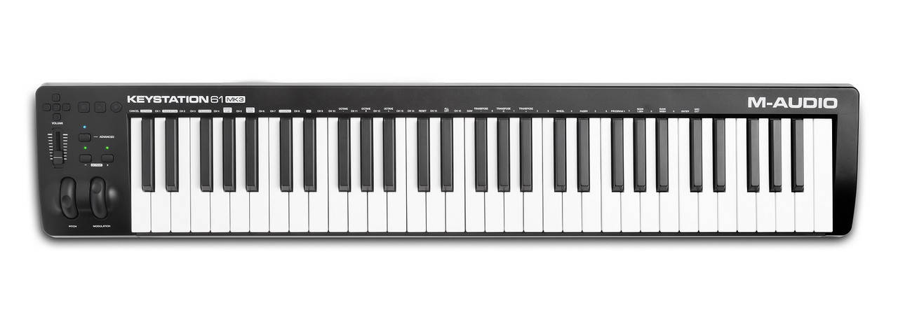 ᐉ Заказать MIDI-клавиатуру M-AUDIO Keystation 61 MK3 по доступной