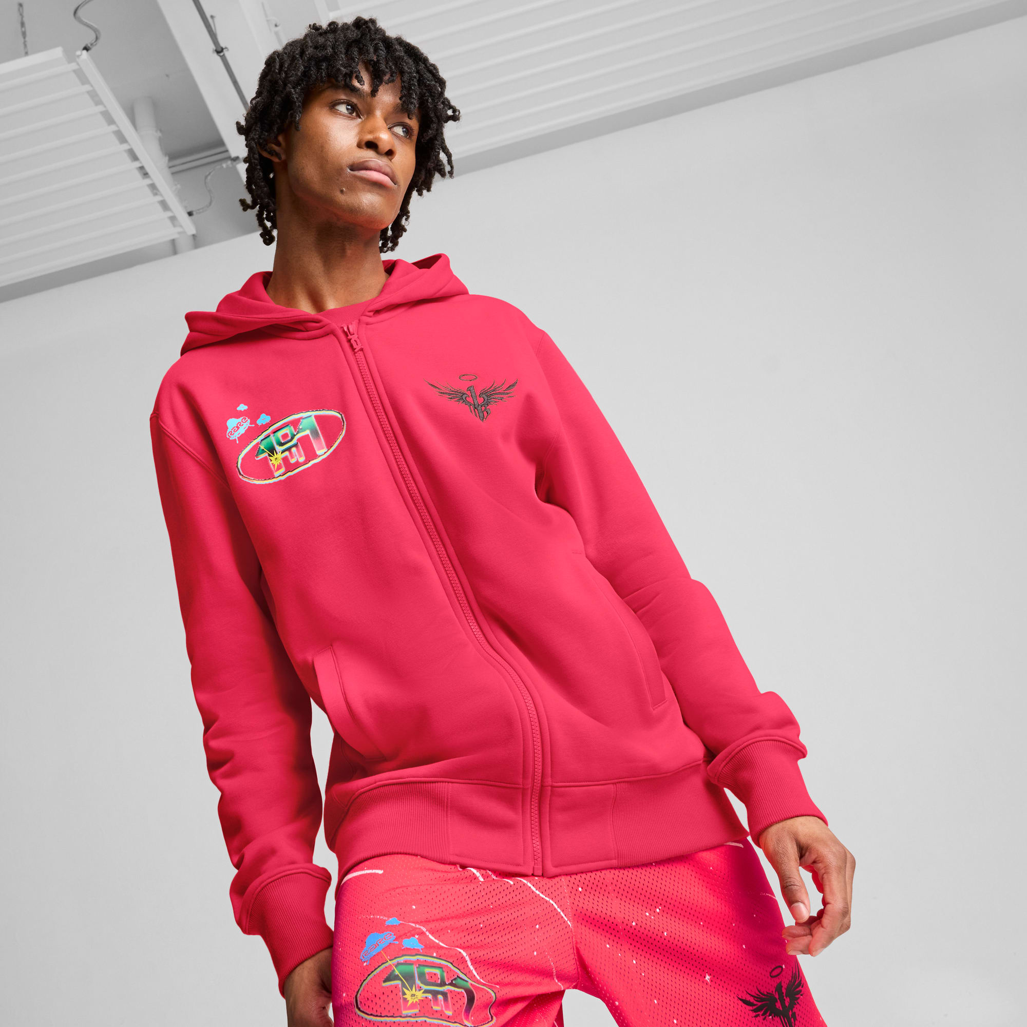 PUMA x LAMELO BALL 1Love Full-Zip Basketball Hoodie Men | PUMA